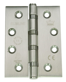 Phoenix SL Butt Hng Square 102x76mm 304 SSS