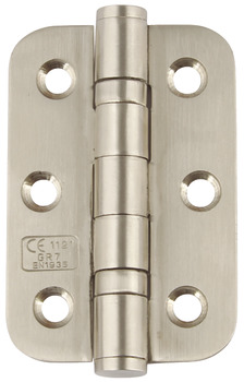 Butt Hinge BB Rad 76x51mm 201 SSS