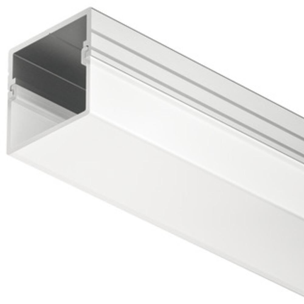 Loox5 2192 Profile SM 2.5m Rec Plastic SlvOpl