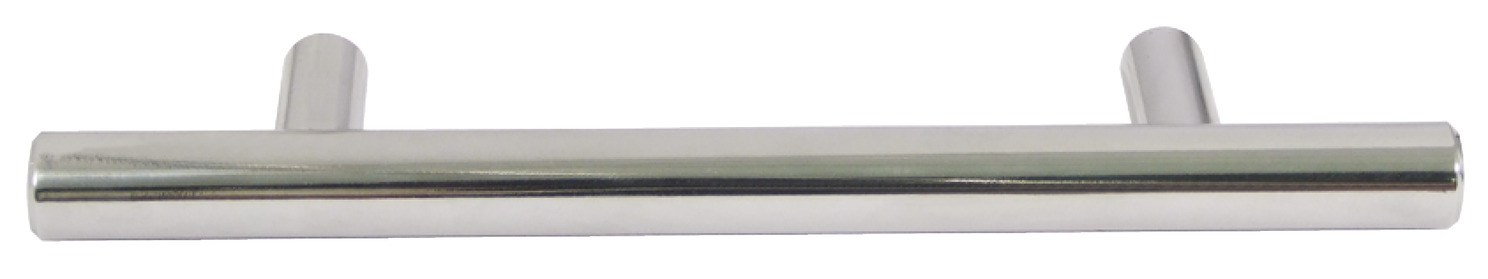 Alice Bar Handle Steel Polished Chrome D12mm 96mm Fixing Centres