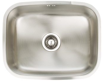Hafele Calder 473x385mm 1.0B Sink 304 Stainless Steel - view 3