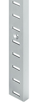 Shelf Support Strip Rectangle/SM 3.5m Aluminium Silver