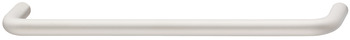 D Pull Handle Steel Matte Nickel D10x28mm 128mm Fixing Centres