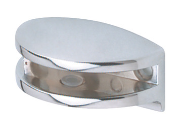 Gls Shelf Support 6mm Screw Zinc Alloy PC