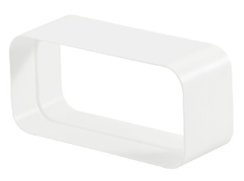Compairflow 125 Tube Connector Plastic Wht