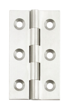 Broad Style Hinge 51x29mm Brass SC