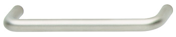 D Pull Handle Steel Matte Nickel D10x28mm 128mm Fixing Centres - view 2