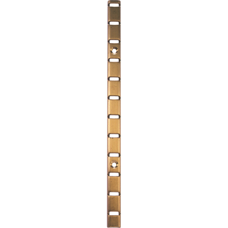 Bookcase Strip U Sec 1829mm Steel Bright Zinc Plated 283.00.930
