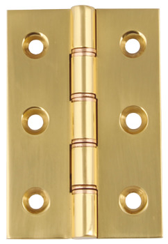 Butt Hinge DPBW Sqr 76x50mm Brass CP