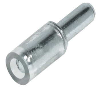 Gls Shelf Support D3mm Steel Galvanised/Plastic Trans
