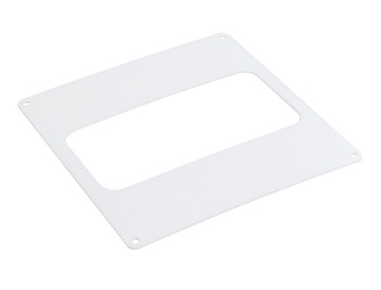 Manrose 100x54mm Flat Wall Plt Rec Wht