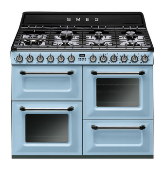 Smeg Vic TR4110AZ Range Ckr DF Blu/Stainless Steel