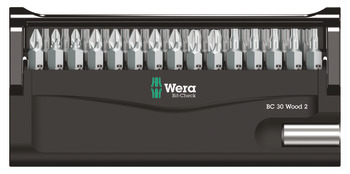 Wera Bit-Check 30 Wood BitBox+29bits 006.40.412