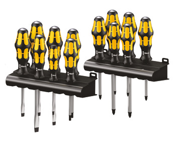 Wera Kraftform BP ScrDrvr+Rack Set 13 006.40.429
