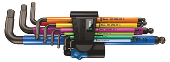 Wera Hex+ MC Hex Key Set HF 1 BL 9 006.40.465