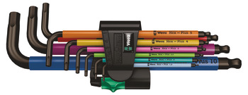 Wera Hex+ MC Hex Key Set 1 SB BL 9 006.40.466