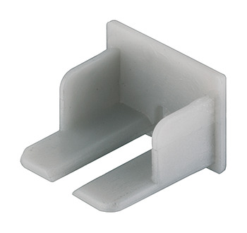 Loox5 2191 Profile SM Endcaps Plastic Silver - view 2