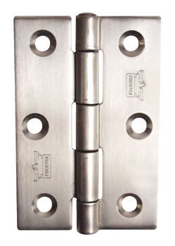 Butt Hinge Plain Sqr 76x50mm 304 SSS