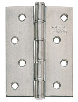 Hafele Butt Hinge Sqr 102x76mm 304 SSS
