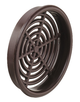 Vent Trim Rectangle D65mm Plastic Brown - view 3