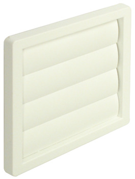 Manrose 100mm Grav Flap Wall Grille Brw