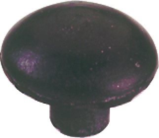 Shelf Support Buffer f Gls/Stud Rub Black