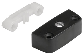 KD Fitting 2Part Zinc Alloy Plastic White