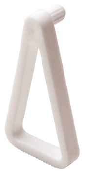 Shelf Retainer D5/19mm Plug Plastic Trans