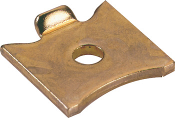 Shelf Support Stud 19x20mm Sgl Steel Dk Brz
