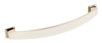 Augusta Bow Handle+BP Zinc Alloy Polished Nickel 160mm Fixing Centres - view 2