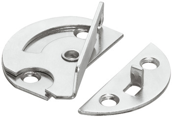 Table Top Connector D48x15mm Steel Glv 642.48.921