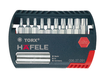 Hafele Bit Box with 10 Bits (TS) 006.37.091