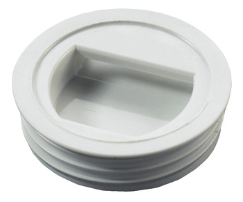 PUSH Door Catch - Locking Part Plastic Grey