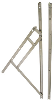 Loadpro HD Friction Hinge 406mm 430 Stainless Steel