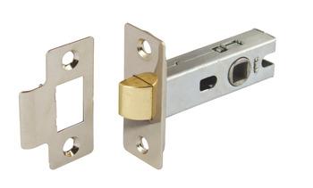 Tubular Mortice Latch BT 45/67mm NP