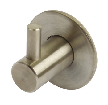 Coat Hook D35x27mm Brushed Stainless Steel