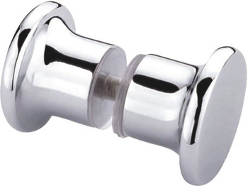 Shower Dr Knob Set B2B D40x25mm Brs PCP