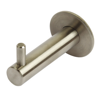Coat Hook D35x62mm Brushed Stainless Steel