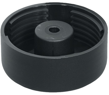 Furniture Glide D54x19mm Plastic Black