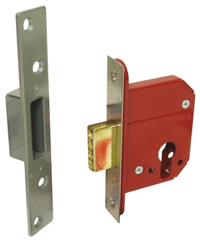Mortice Deadlock 64mm Case Steel/Zinc Alloy BE