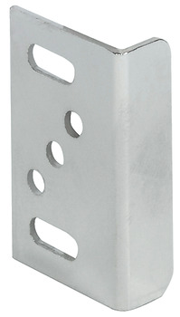 Angled Striking Plate 41x11.5mm Steel NP