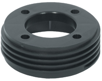 Furniture Glide D54x19mm Plastic Black - view 2