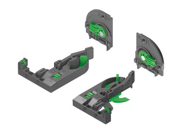Dynapro 4D Drawer Runner Full 70kg 450mm - view 2