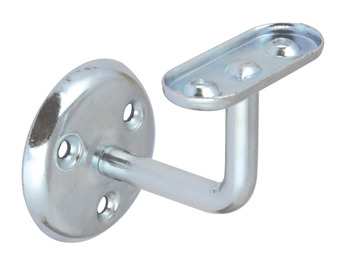 D60mm Handrail Bracket 55mm M.Steel Wht