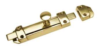 Bolt Knob Slide/Surface 115mm Brs SN
