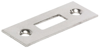 Striking Plate Rectangle 14x35x0.8mm Steel PNP
