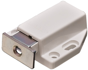 Magnetic Pressure Catch 1.4kg Plastic/SGY Wht
