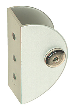Cubicle Fitting Channel Bkt 17-21mm Black