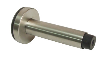 Door Stop/Wall D50x96mm Rub/SSS