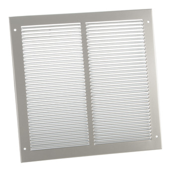 Louvred Air Grille 152x152mm M.Steel/S.Silver